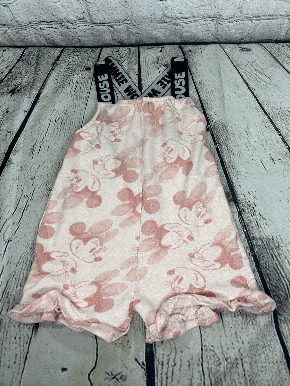 Disney Junior Minnie Mouse Romper Pink Size 3T